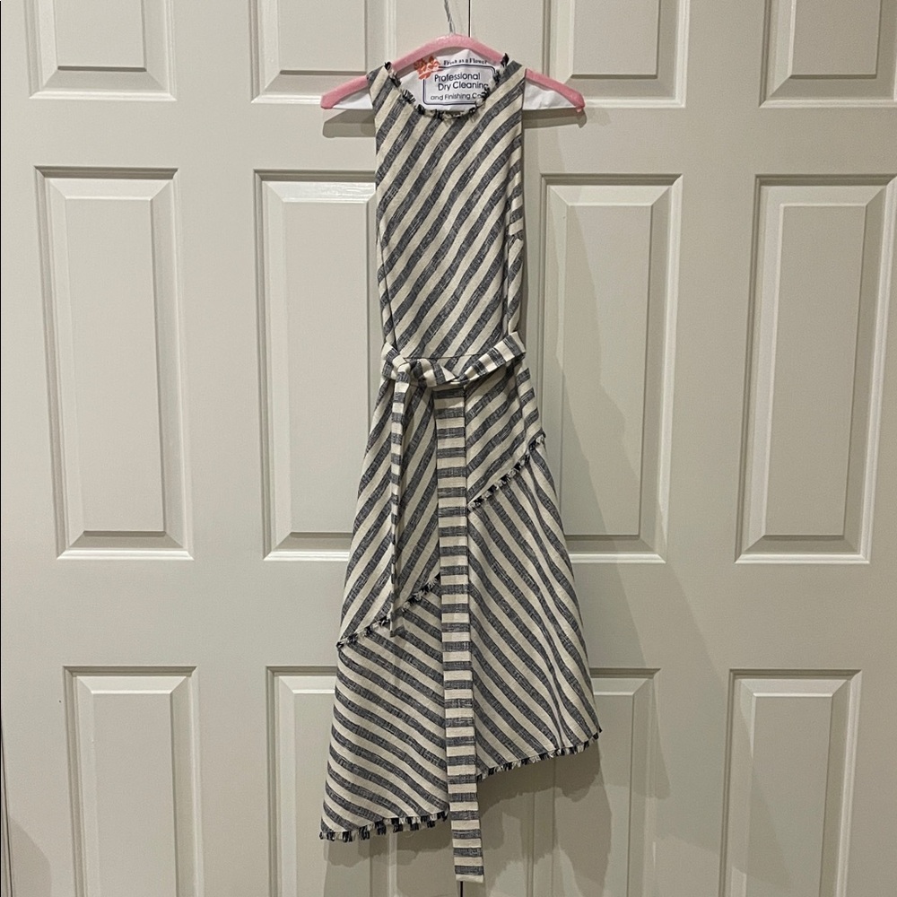 Striped Sleeveless Dress